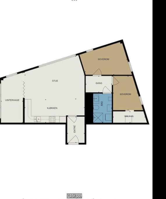 טרומסה City Center 7Th Floor Apartement With Beautiful View מראה חיצוני תמונה